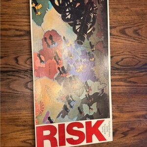 Parker Brothers Risk World Conquest Board Game No. 44 War Theme 1980